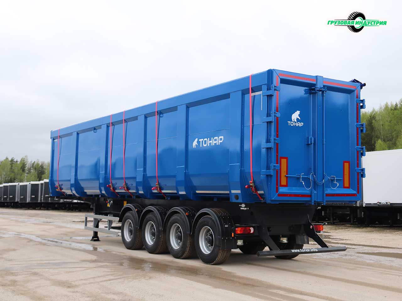 Полуприцеп Ломовоз (металловоз) Тонар (97465) SH4-74M Полуприцеп Ломовоз (металловоз) Тонар (97465) SH4-74M